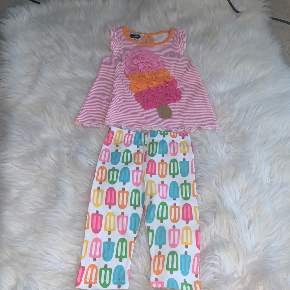 Cute popsicle piece. Matching shoes are listed💗🧡